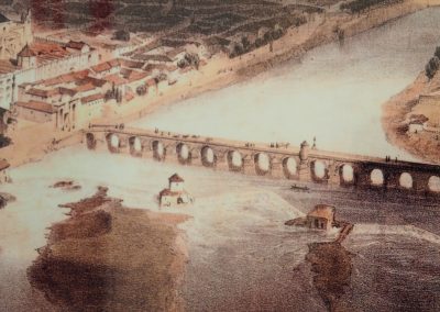 le pont romain de Cordoue dans les années 1800