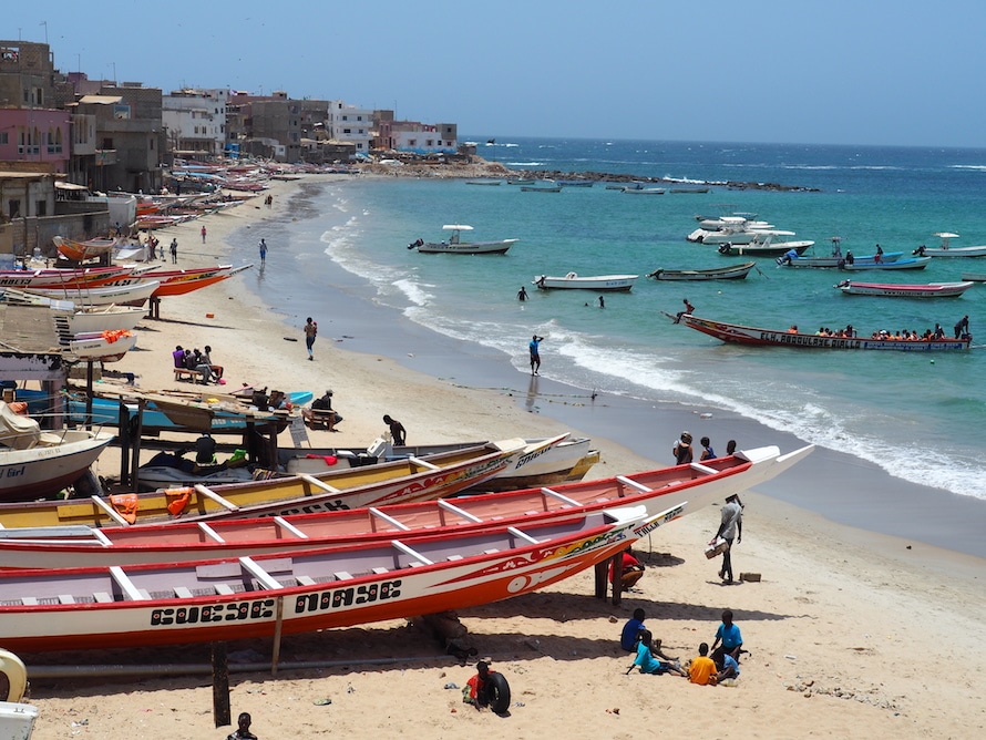 plage de Ngor près de Dakar