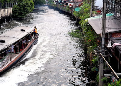 Long Tail Boat à Bangkok