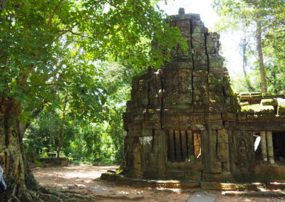 sur le site d'Angkor