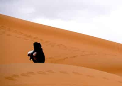 nomade dans le désert