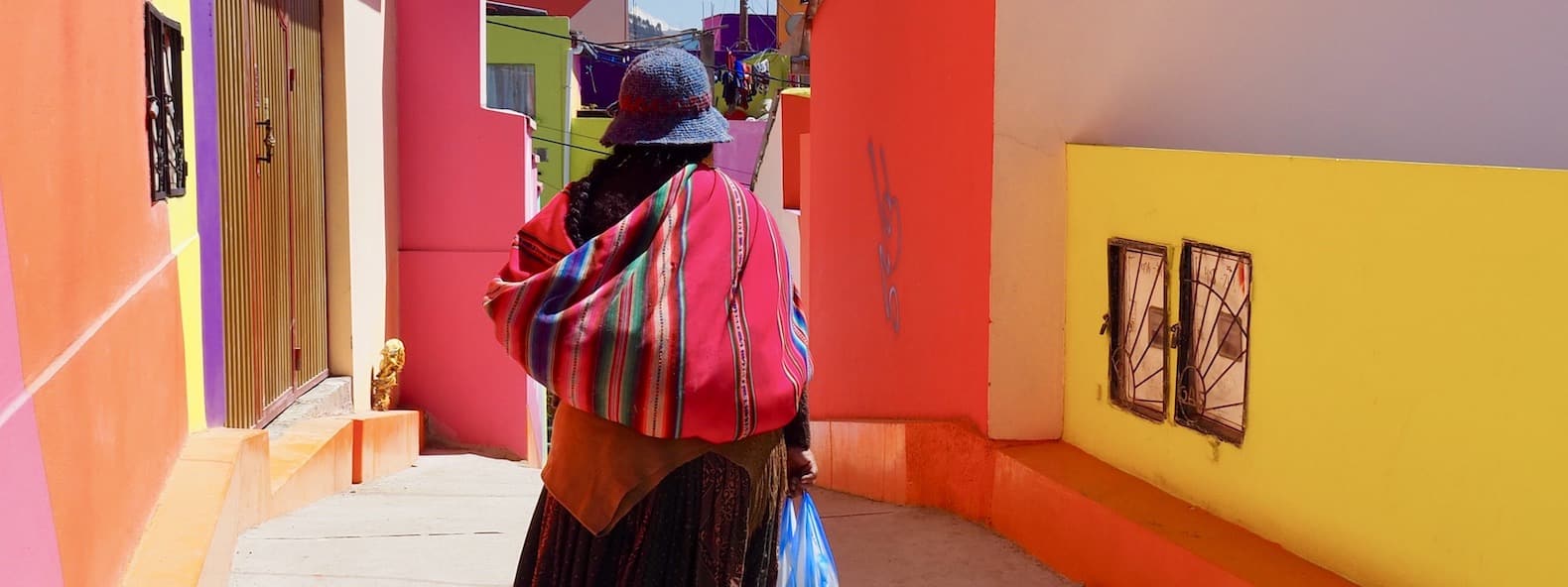 femme indigène à La Paz