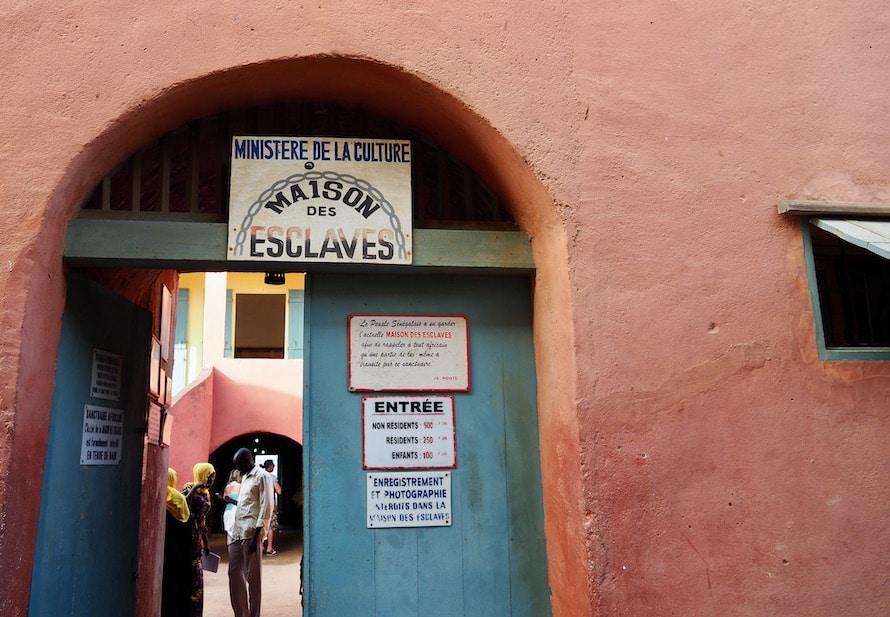 la maison des esclaves à Gorée