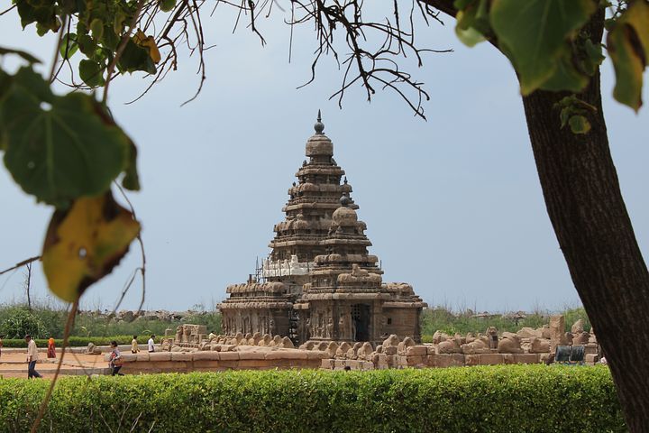 temple à Mahabalipuram