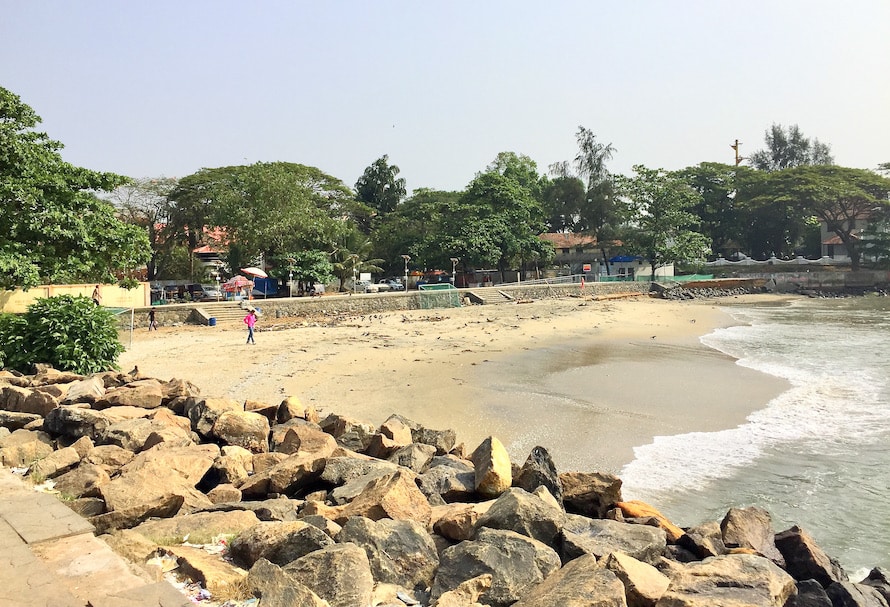 plage de Fort Kochi