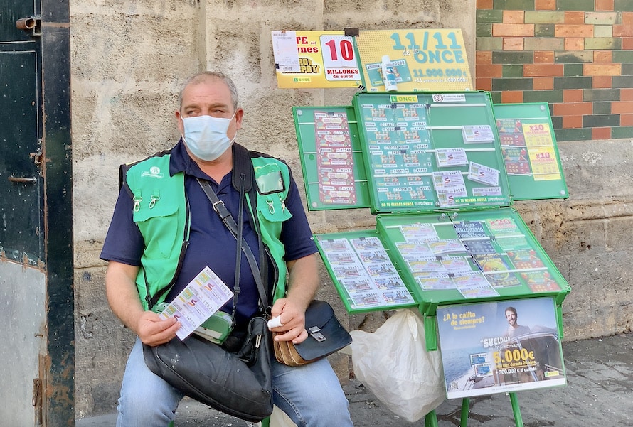 le vendeur de billets de loterie de Jerez