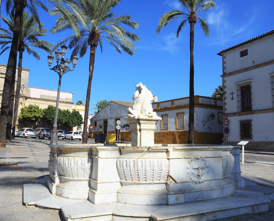 Plaza de la merced à Jerez