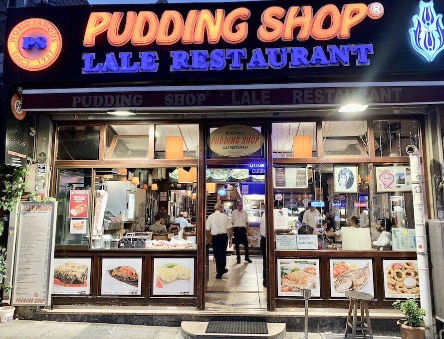 le pudding shop à istanbul