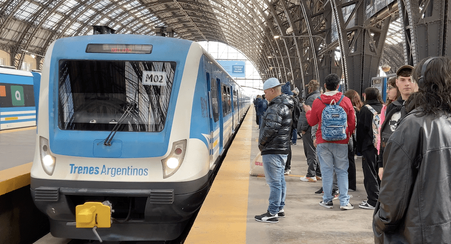 gare de Retiro à Buenos Aires